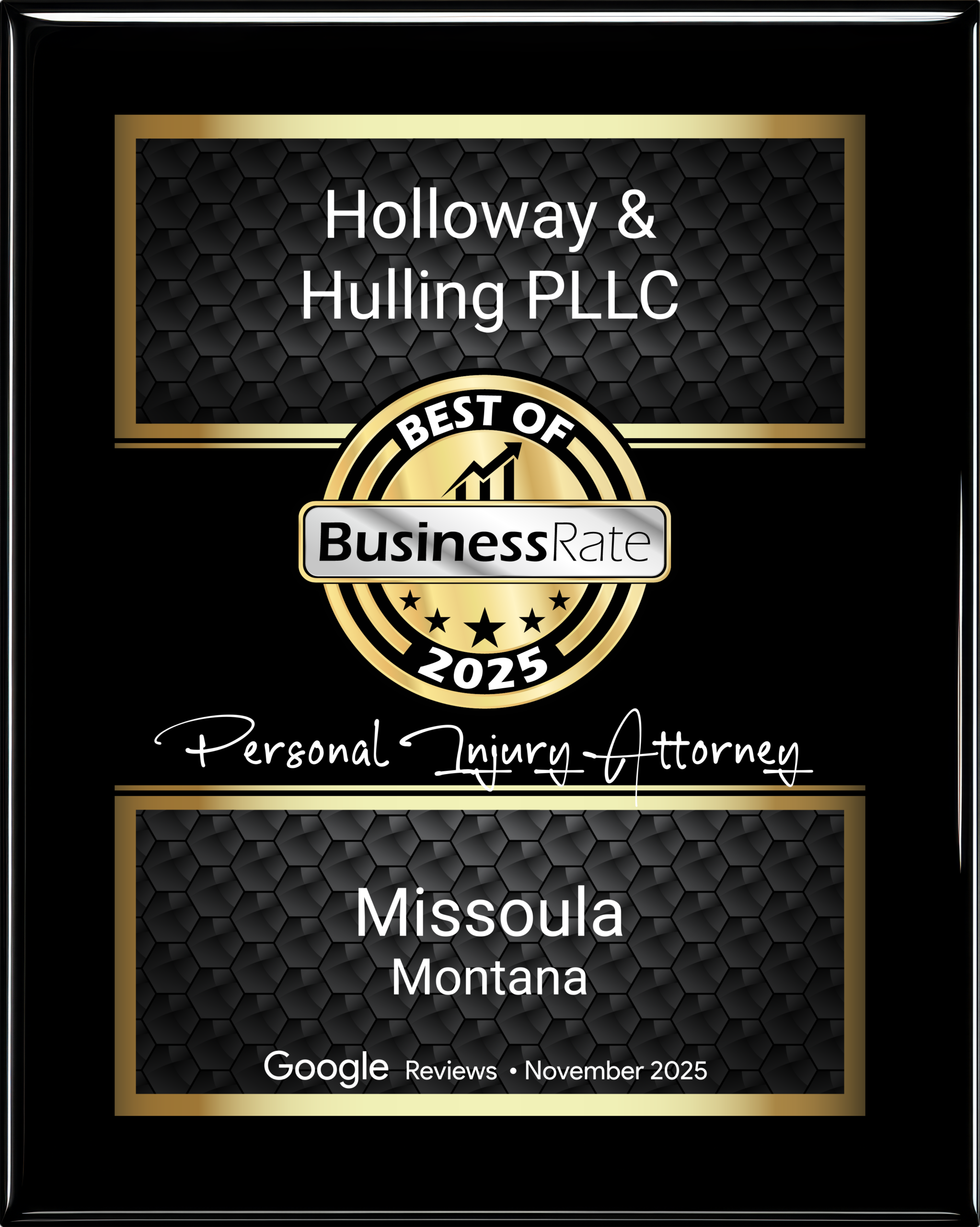 Best of Business 2025 award for Holloway and hulling